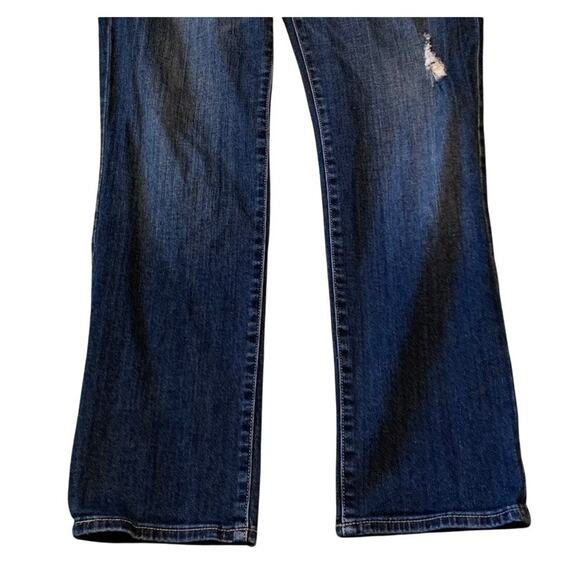 Kut from the Kloth Jean Women Sz 12 34x29 CATHERINE Boyfriend High Rise Straight - Picture 3 of 13